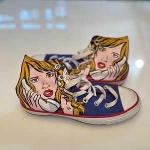 Chuck Taylor Converse All Starts - Artist Roy Lichtenstein Designed